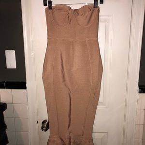 PrettyLittleThing Bandage Dress, New, NYE